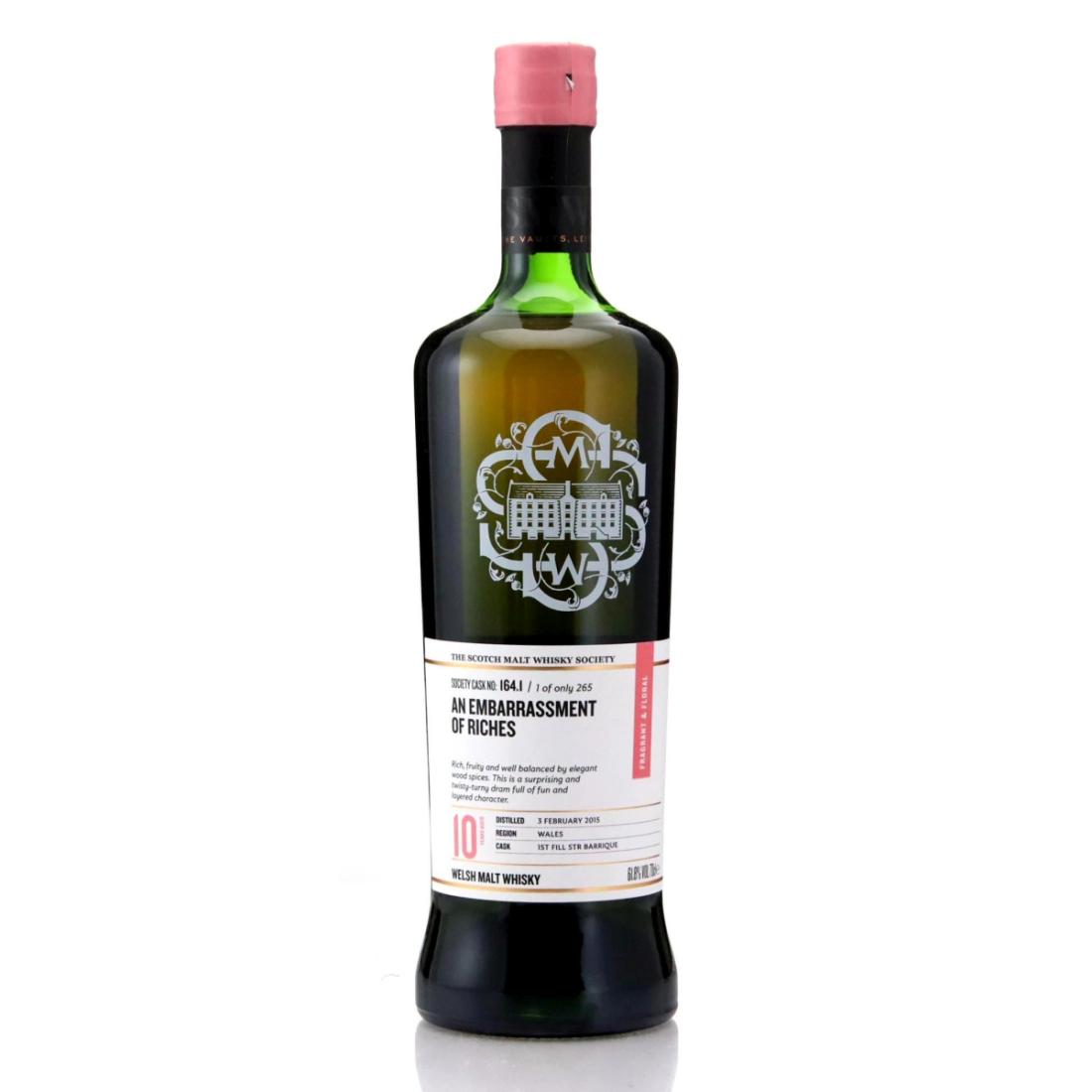 Penderyn 2015 SMWS 10 Year Old 1641 An embarrassment of riches