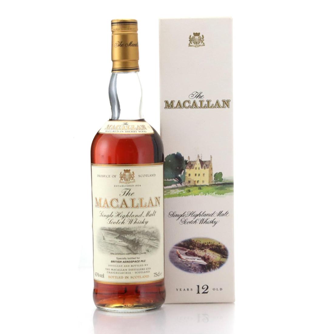 Macallan 12 Year Old BAe Jetstream