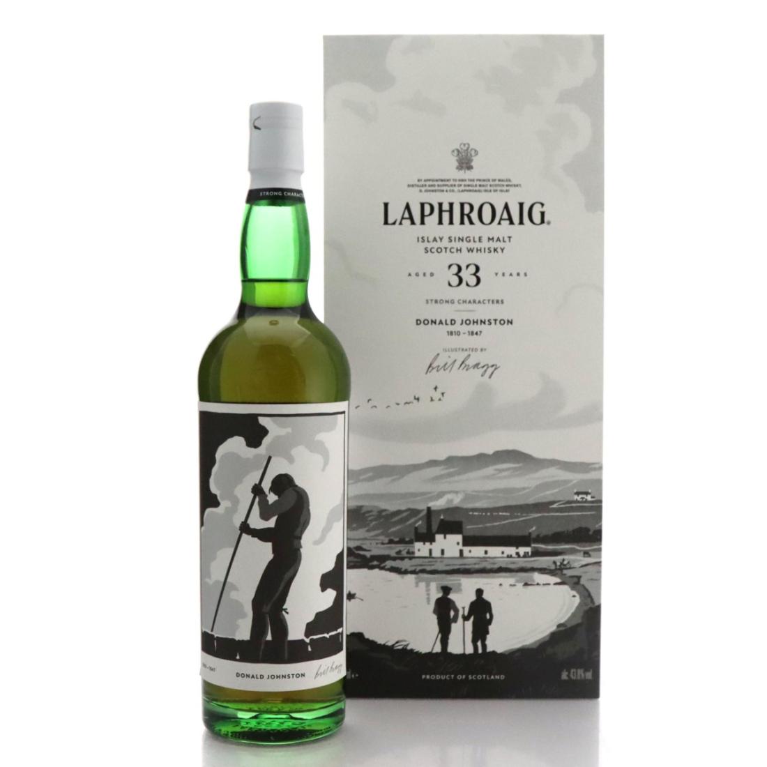 Laphroaig Strong Characters 33 Year Old Donald Johnston