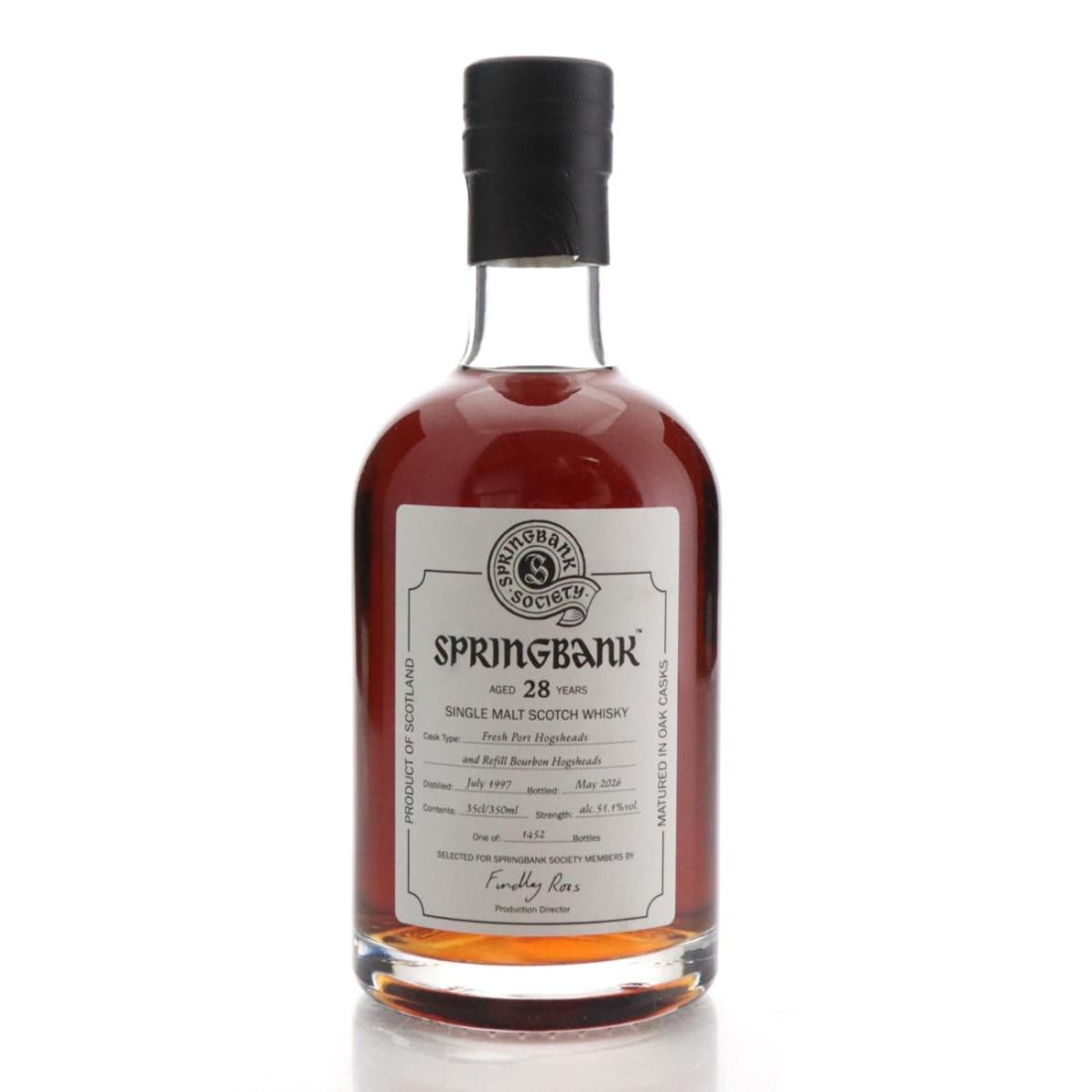 Springbank 1997 Springbank Society 28 Year Old