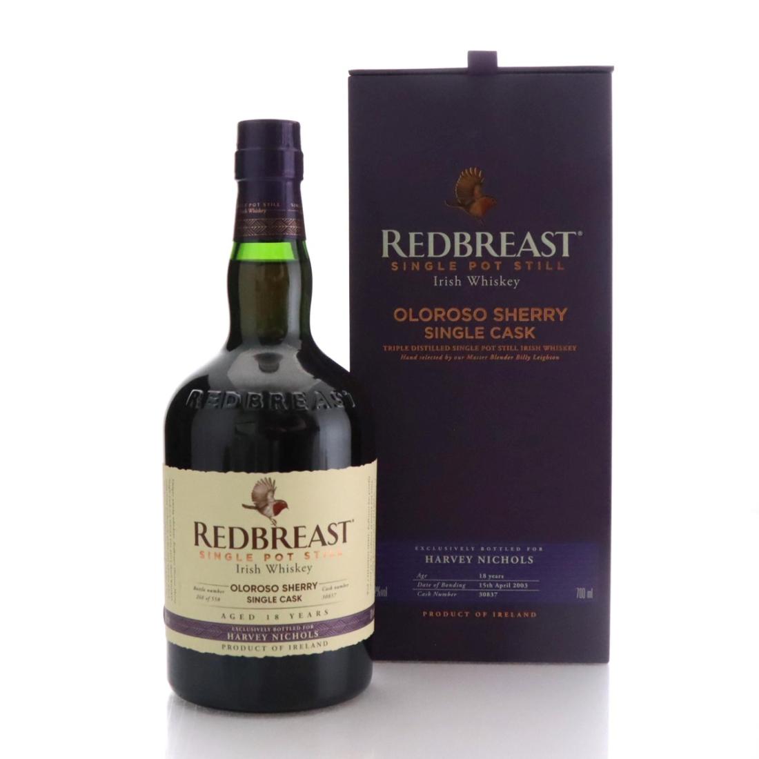 Redbreast 2003 Oloroso Sherry Single Cask 18 Year Old Single Pot Still
