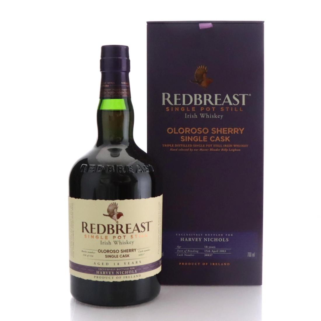Redbreast 2003 Oloroso Sherry Single Cask 18 Year Old Single Pot Still
