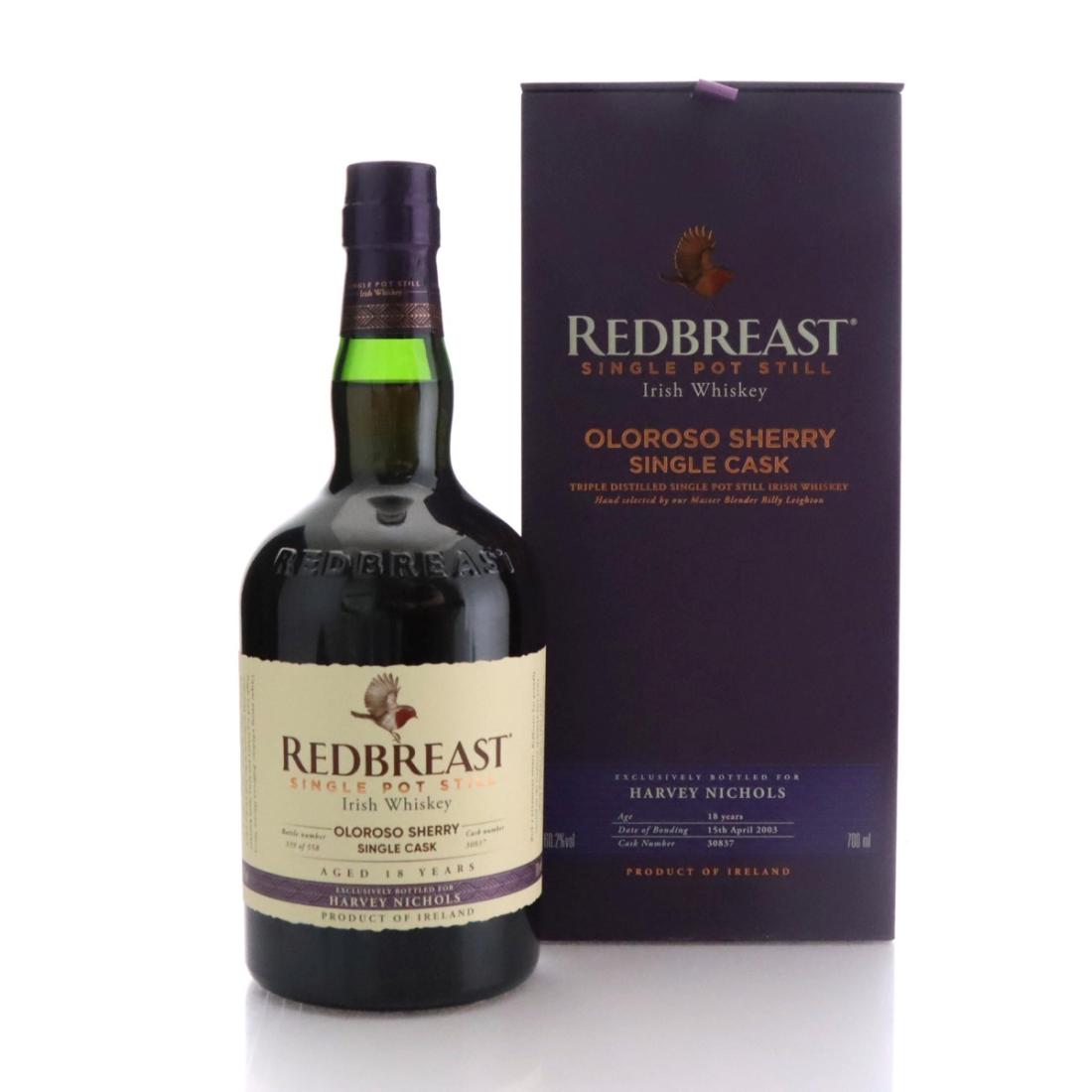 Redbreast 2003 Oloroso Sherry Single Cask 18 Year Old Single Pot Still