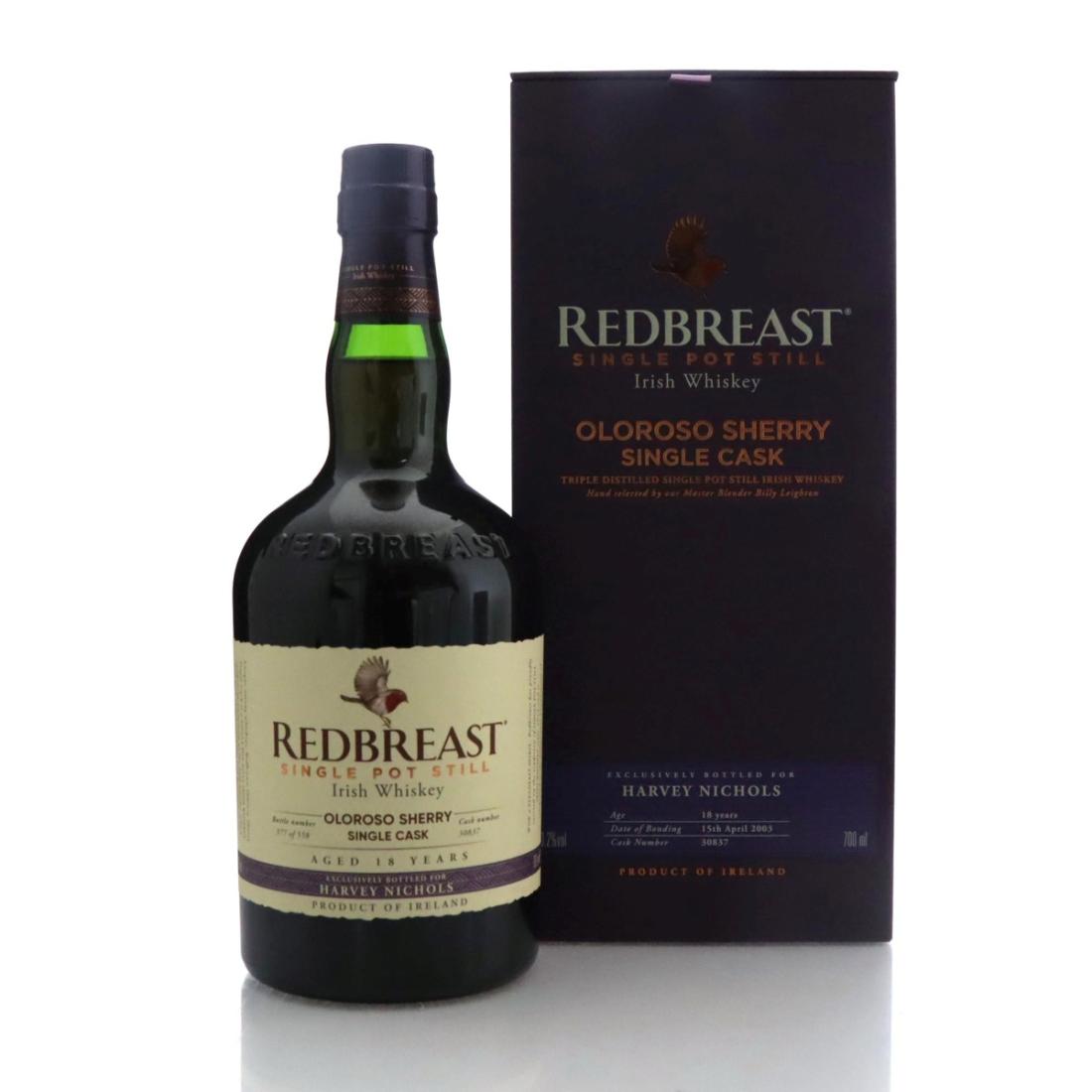 Redbreast 2003 Oloroso Sherry Single Cask 18 Year Old Single Pot Still