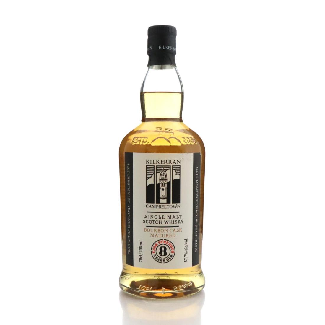 Kilkerran Cask Strength 8 Year Old Bourbon Cask Matured