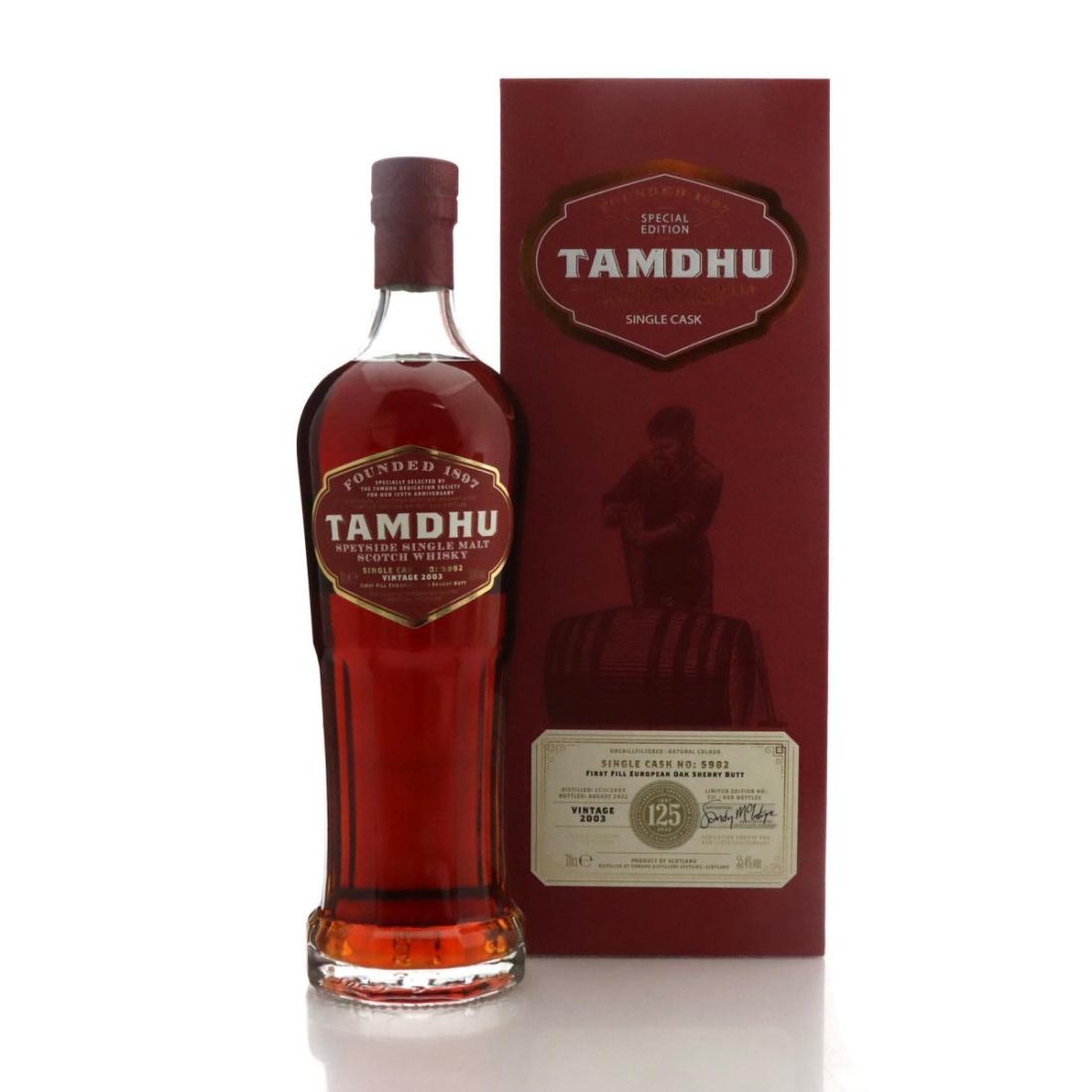 Tamdhu 2003 Single Cask 125th Anniversary