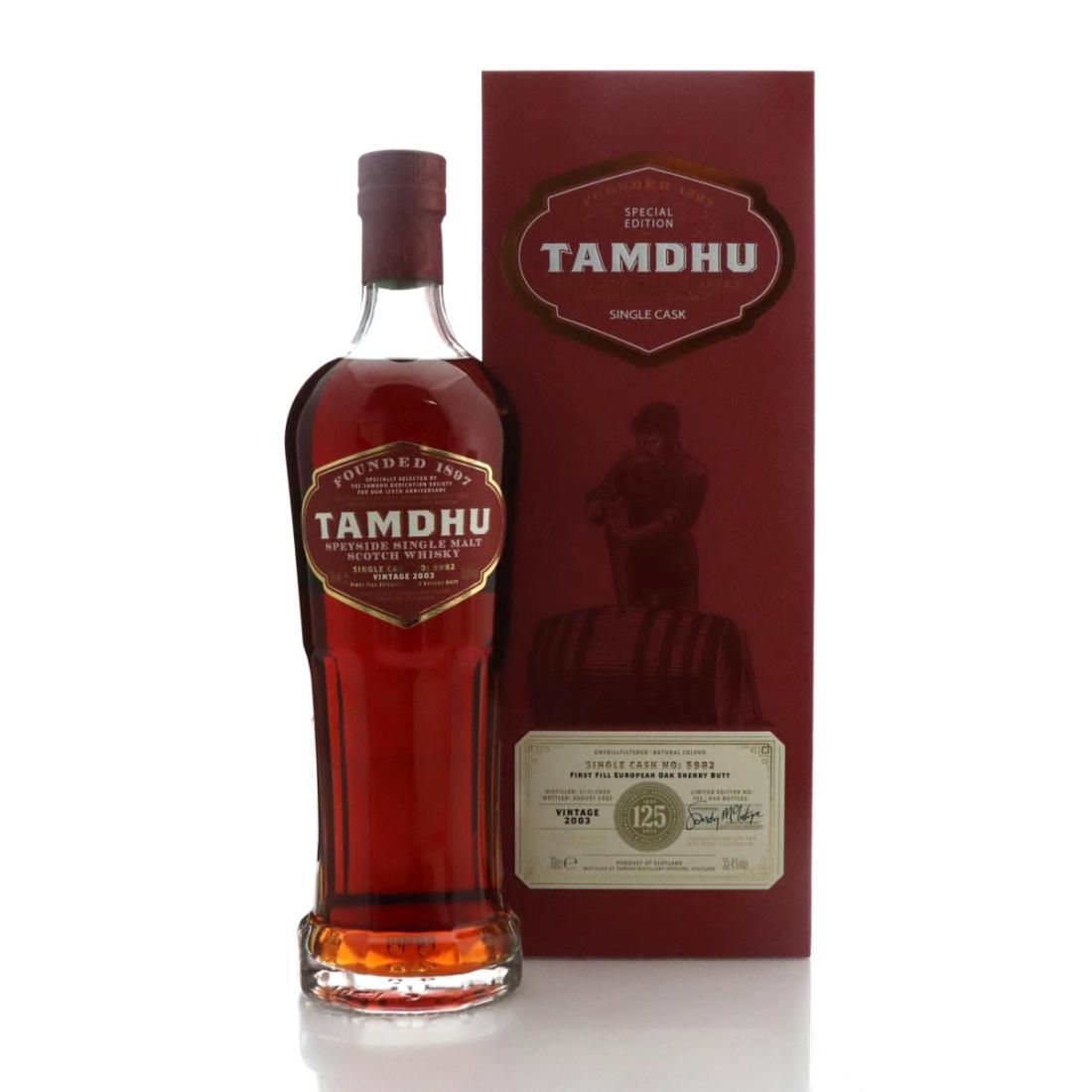 Tamdhu 2003 Single Cask 125th Anniversary