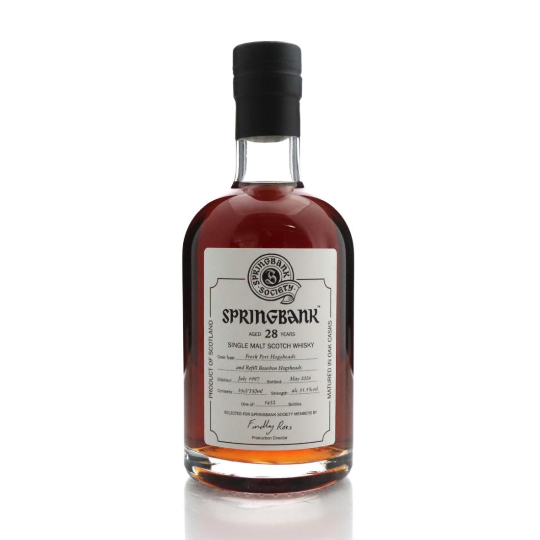 Springbank 1997 Springbank Society 28 Year Old