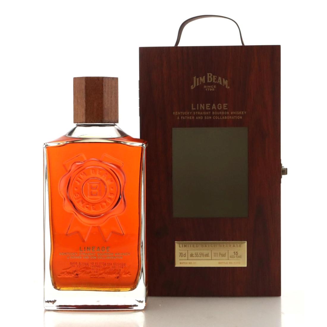 Jim Beam Lineage 15 Year Old Batch 1