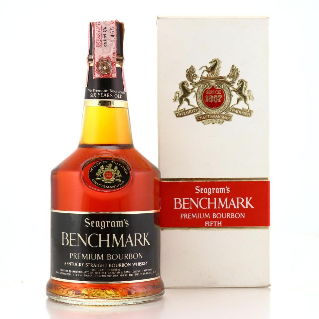 Seagrams Benchmark 6 Year Old Premium Bourbon