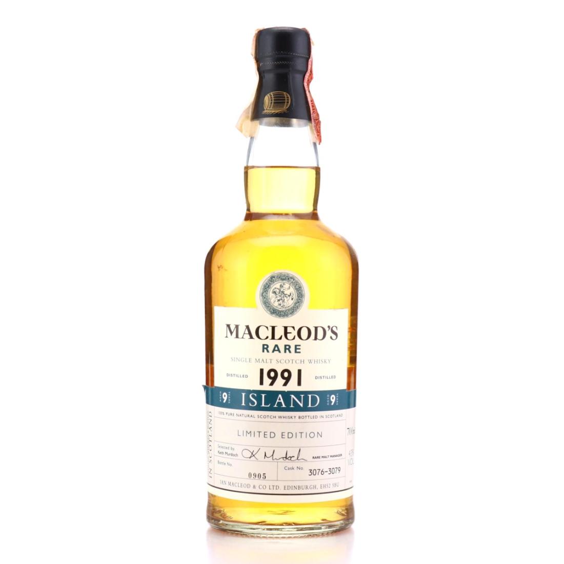 Macleods Rare 1991 9 Year Old Island Single Malt