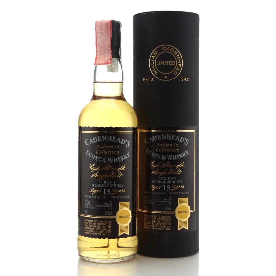 Rosebank 1989 Cadenheads 15 Year Old