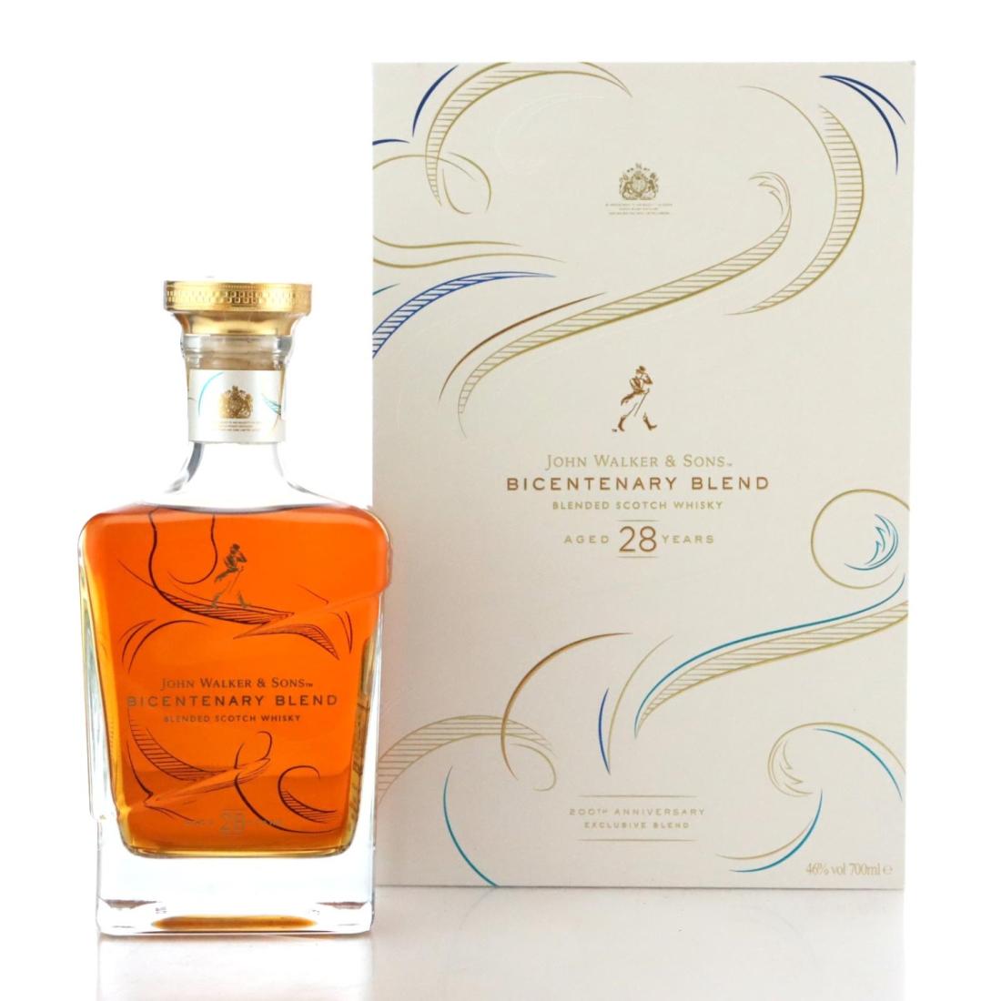 John Walker Sons Private Collection 28 Year Old Bicentenary Blend
