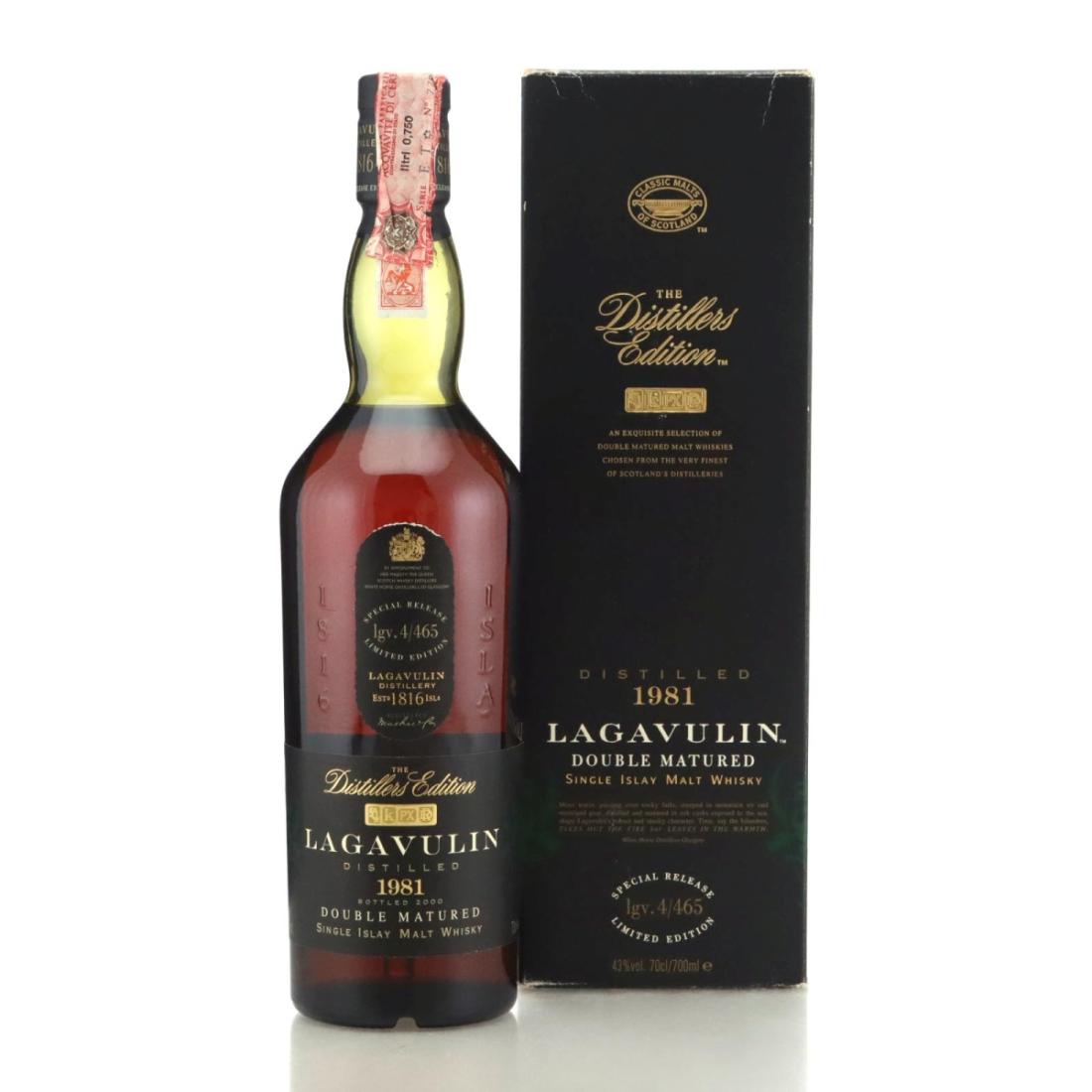Lagavulin 1981 The Distillers Edition lgv4465