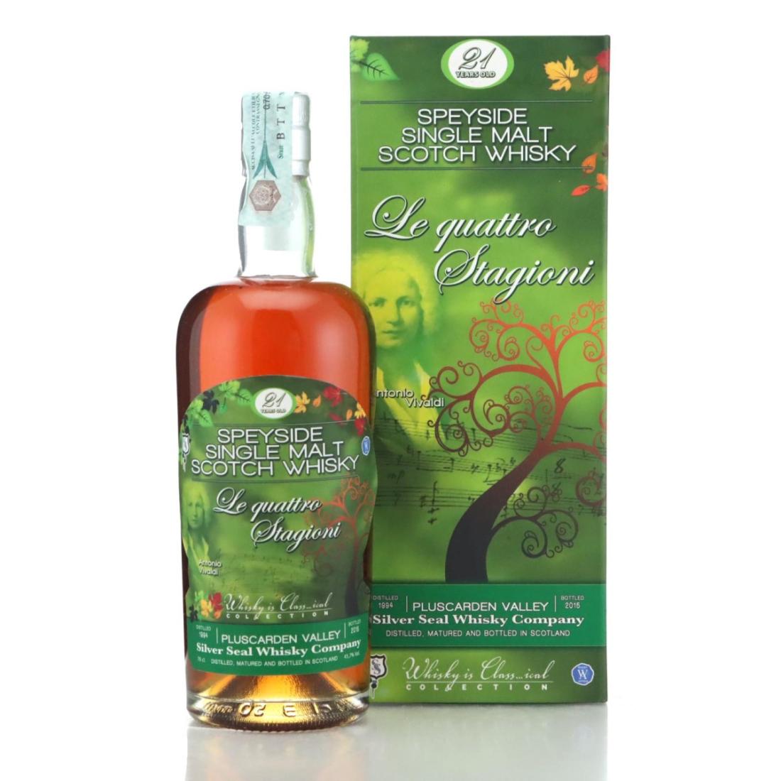 Miltonduff Pluscarden Valley 1994 Whisky is Classical 21 Year Old Le quattro Stagioni