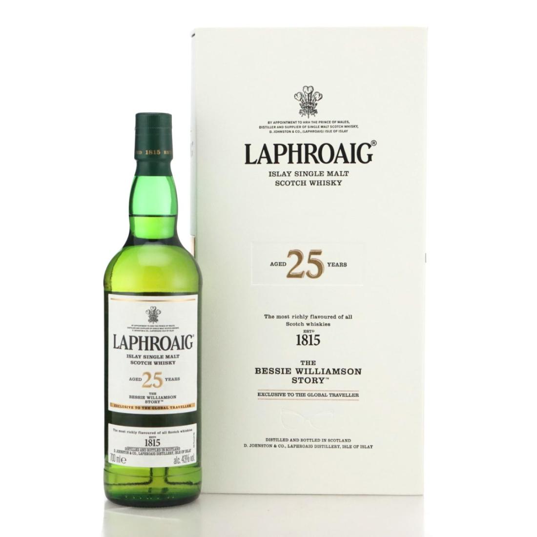 Laphroaig The Bessie Williamson Story 25 Year Old