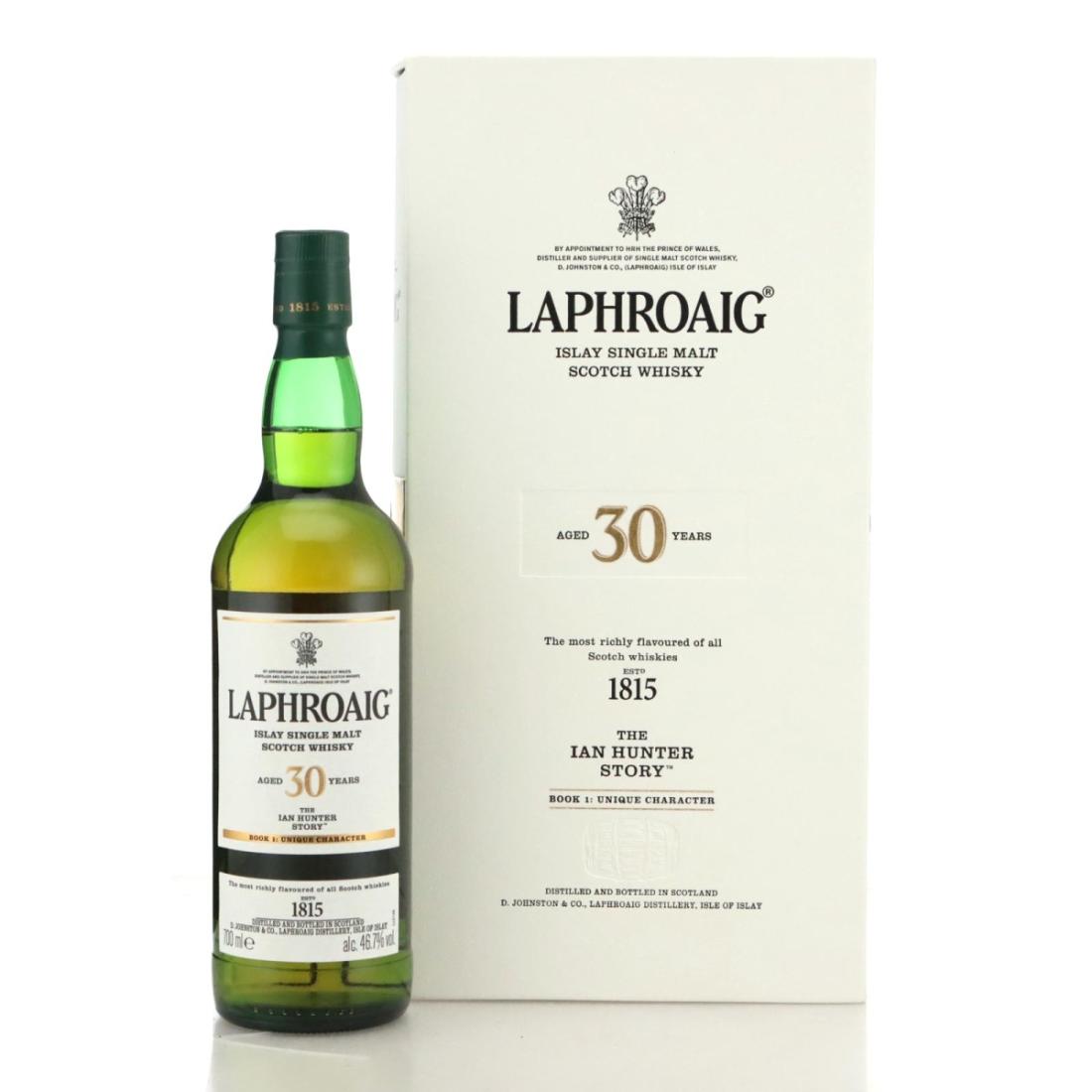 Laphroaig The Ian Hunter Story 30 Year Old Book 1 Unique Character