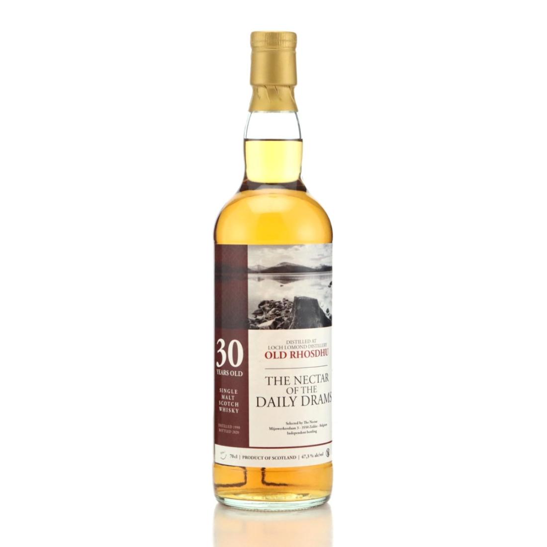 Old Rhosdhu 1990 The Nectar of the Daily Drams 30 Year Old