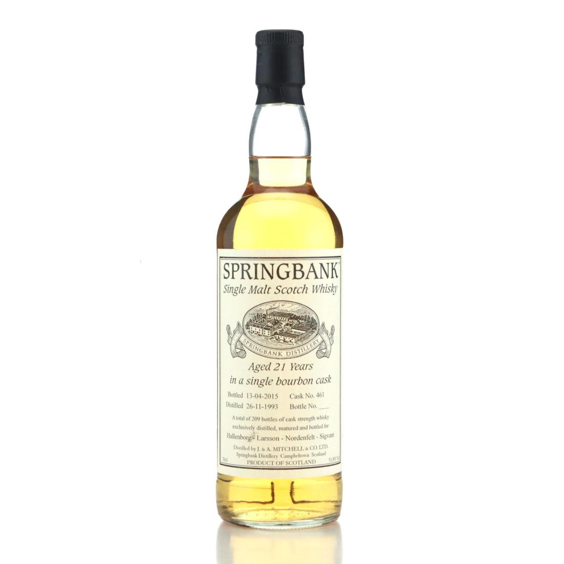 Springbank 1993 Private Cask 21 Year Old