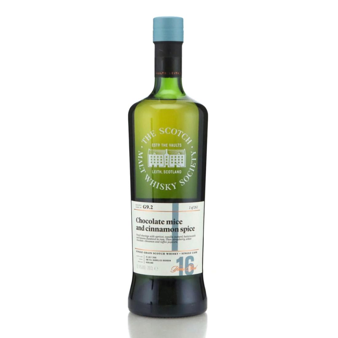 Loch Lomond 2000 SMWS 16 Year Old G92 Chocolate mice and cinnamon spice
