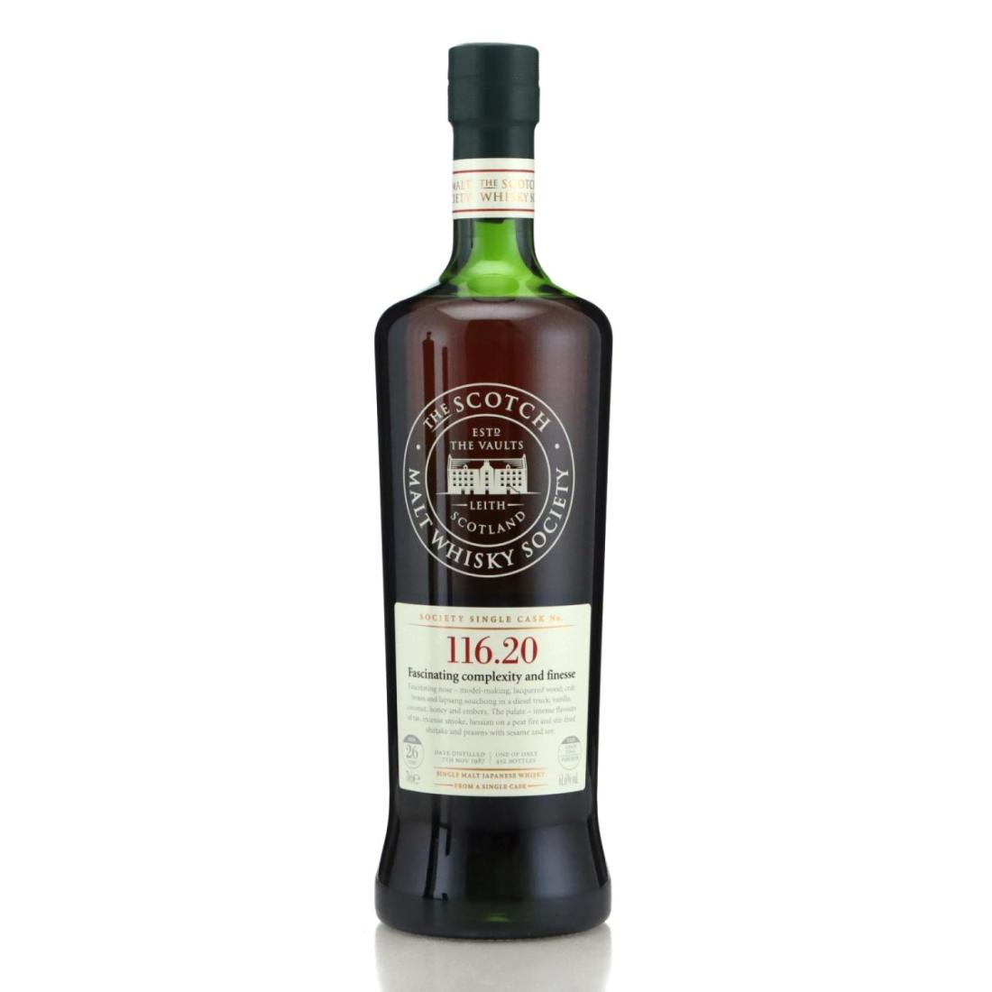 Yoichi 1987 SMWS 26 Year Old 11620 Fascinating complexity and finesse
