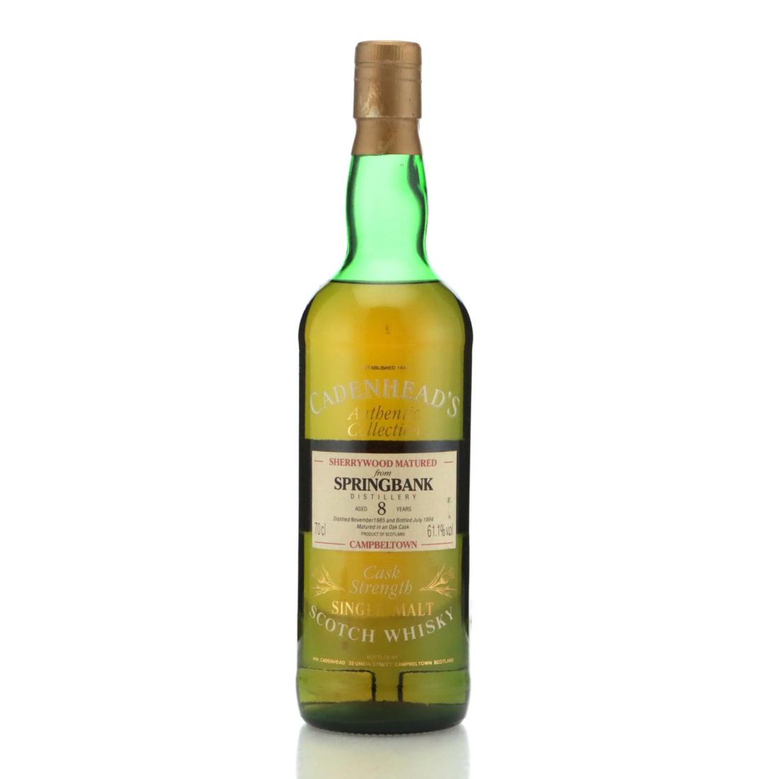 Springbank 1985 Cadenheads Authentic Collection 8 Year Old