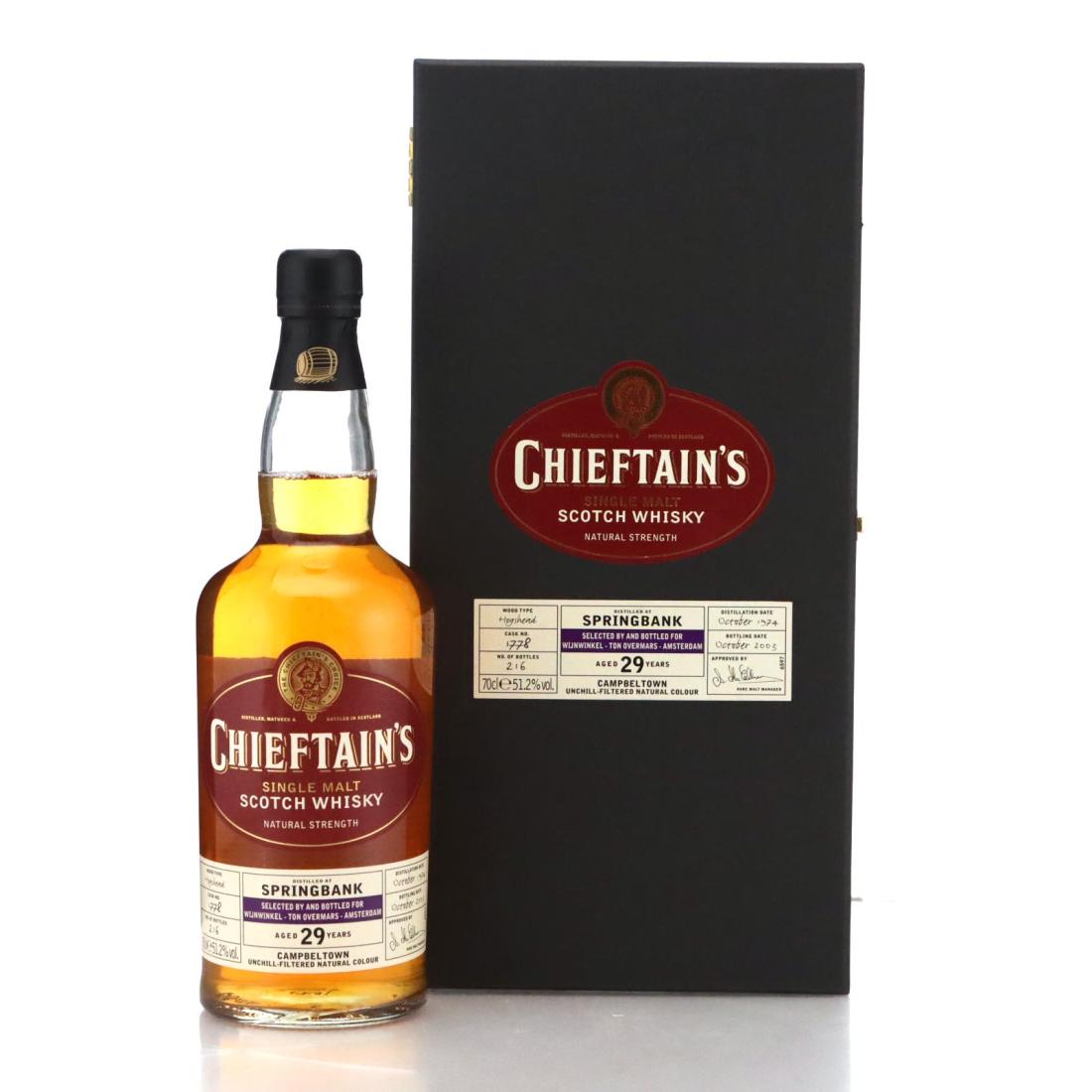 Springbank 1974 Chieftains 29 Year Old