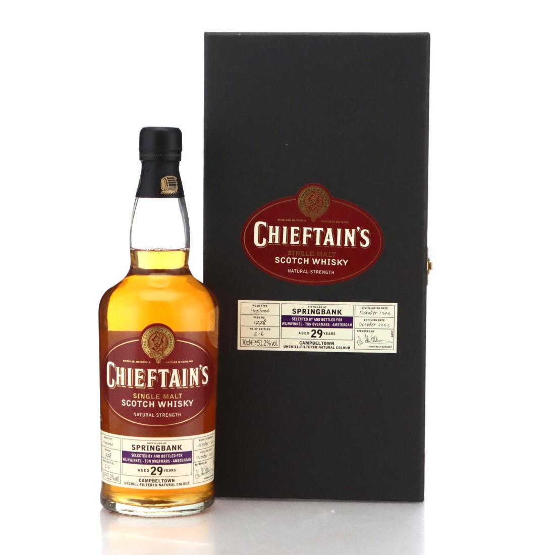 Springbank 1974 Chieftains 29 Year Old