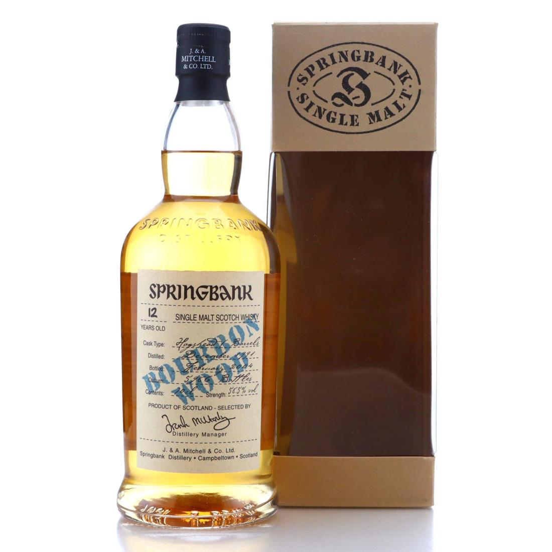 Springbank 1991 Bourbon Wood 12 Year Old