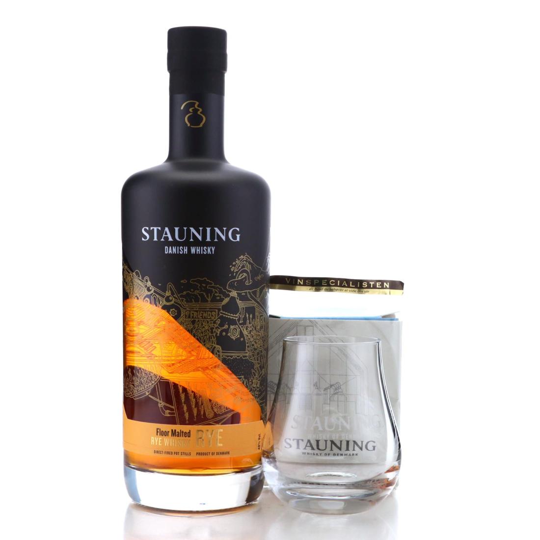 Stauning Floor Malted Rye with Tasting Glass