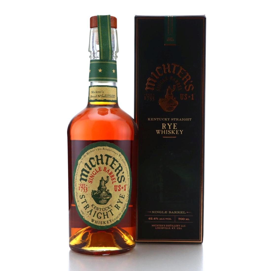 Michters Single Barrel Straight Rye L23H