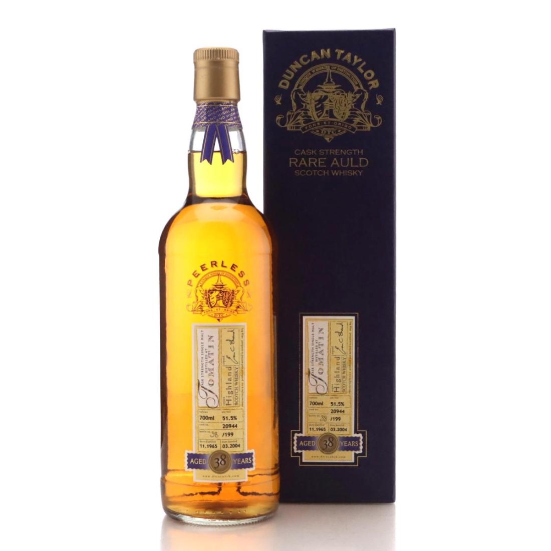 Tomatin 1965 Rare Auld 38 Year Old