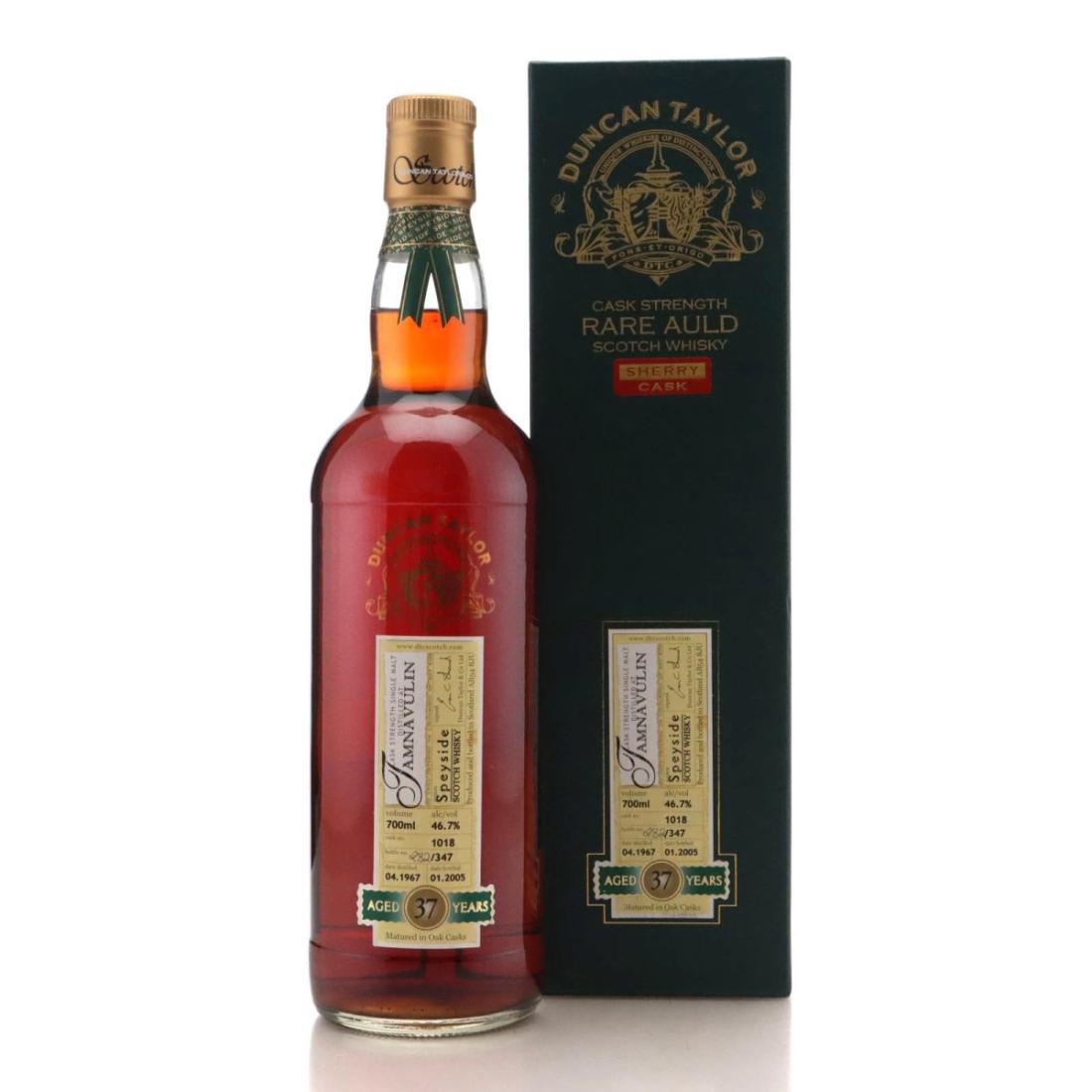 Tamnavulin 1967 Rare Auld 37 Year Old