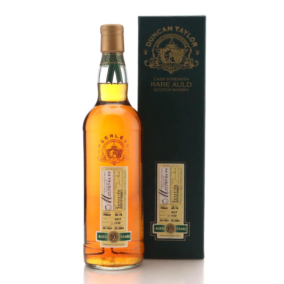 Miltonduff 1967 Rare Auld 36 Year Old