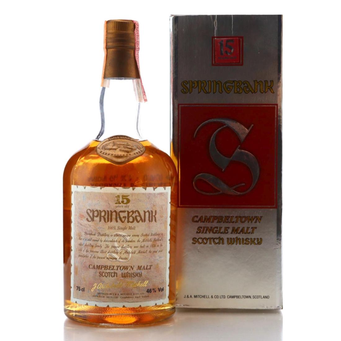 Springbank 15 Year Old J Archibald Mitchell