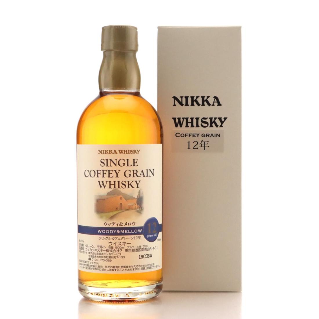 Nikka Single Coffey Grain 12 Year Old Woody Mellow