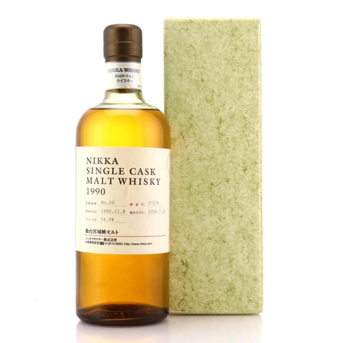Miyagikyo 1990 Nikka Single Cask