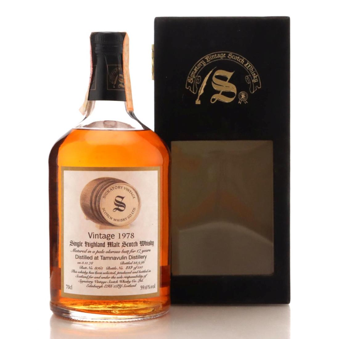 Tamnavulin 1978 17 Year Old