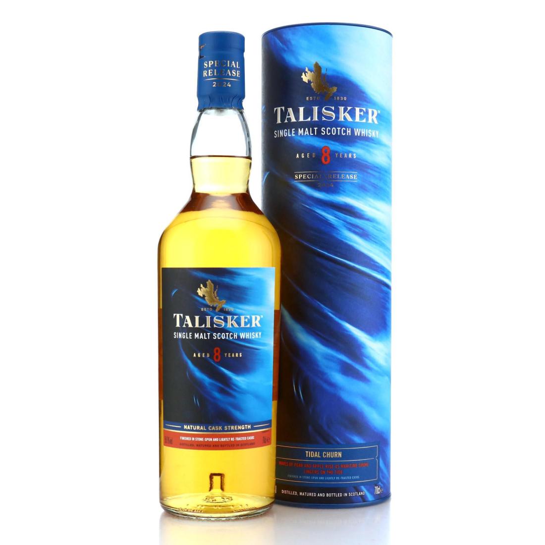 Talisker 8 Year Old Natural Cask Strength Tidal Churn