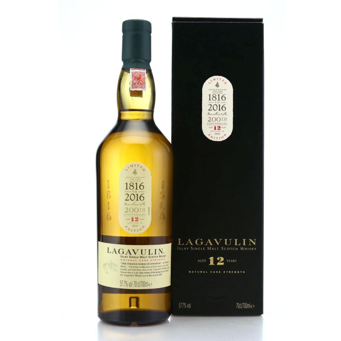 Lagavulin 12 Year Old Natural Cask Strength 200th Anniversary