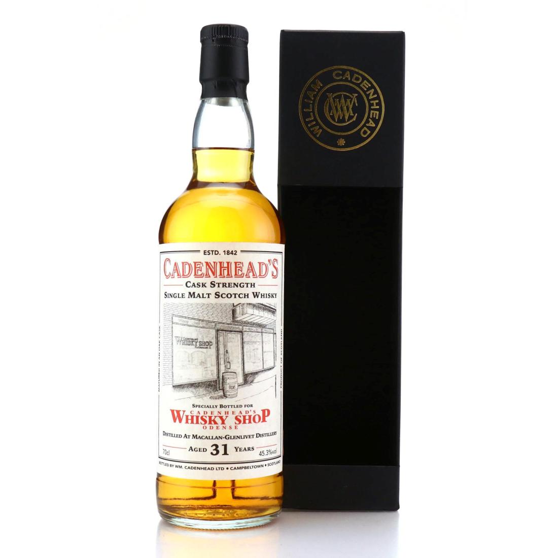 Macallan 1989 Cadenheads Whisky Shops 31 Year Old Odense