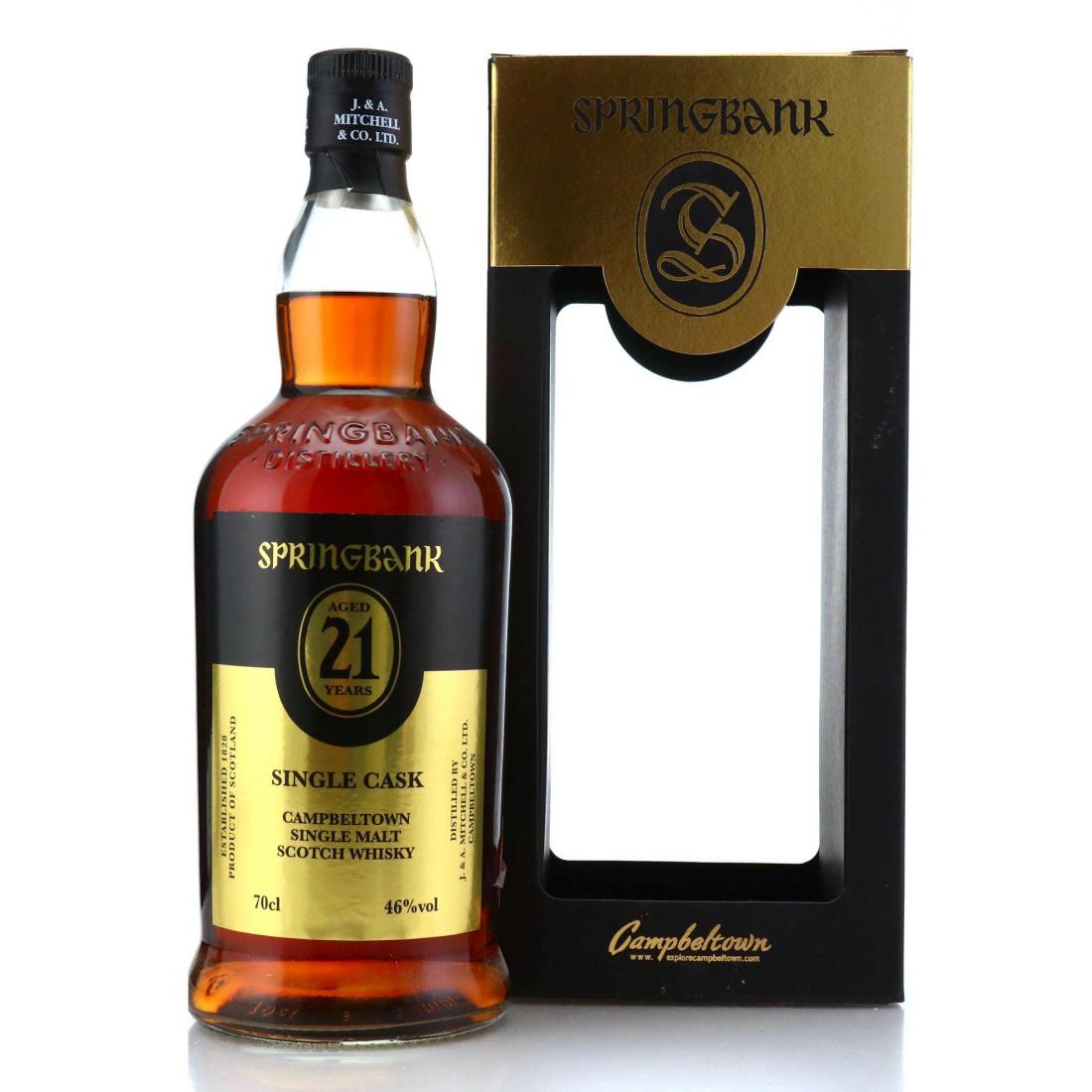 Springbank 1995 Single Cask 21 Year Old