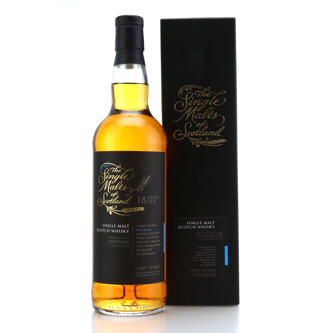 Speyside Single Malt 1995 Single Malts of Scotland 18 Year Old