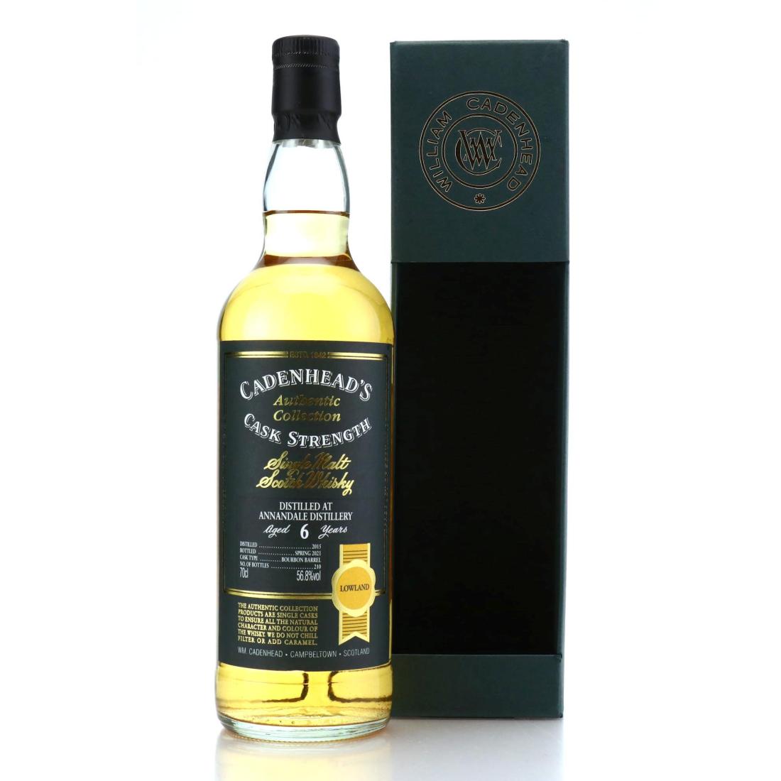 Annandale 2015 Cadenheads Authentic Collection 6