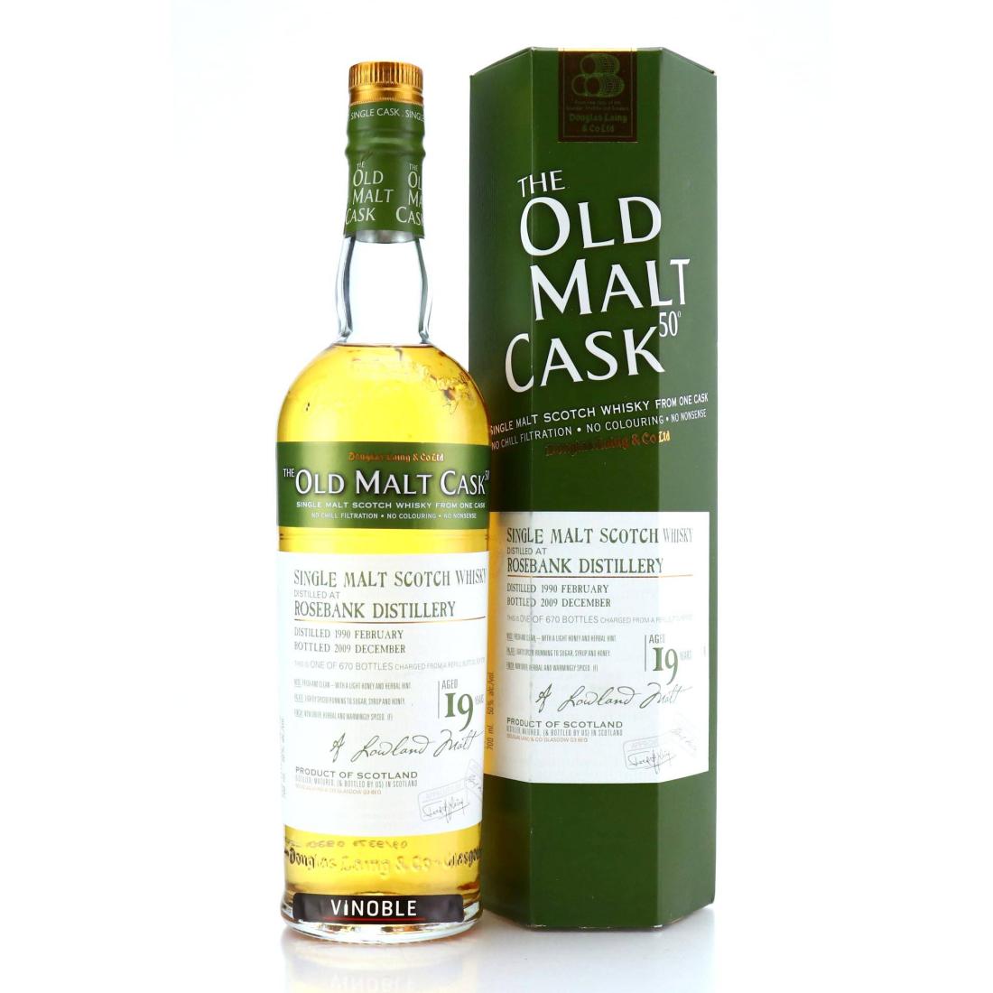 Rosebank 1990 Douglas Laing 19 Year Old