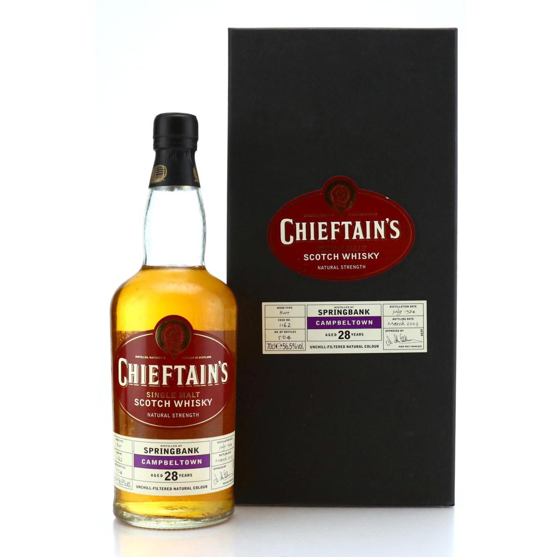 Springbank 1974 Chieftains 28 Year Old