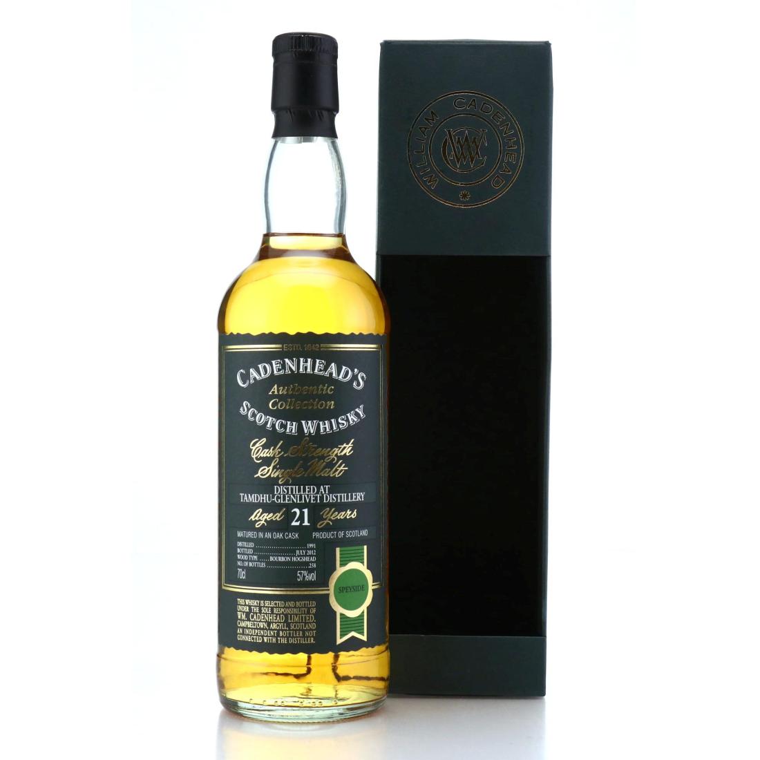 Tamdhu 1991 Cadenheads Authentic Collection 21 Year Old