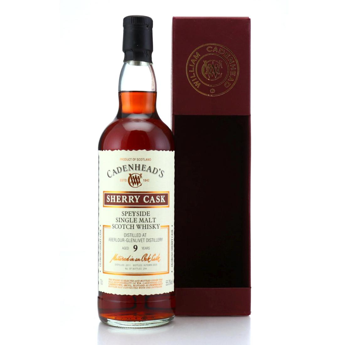 Aberlour 2011 Cadenheads Sherry Cask 9