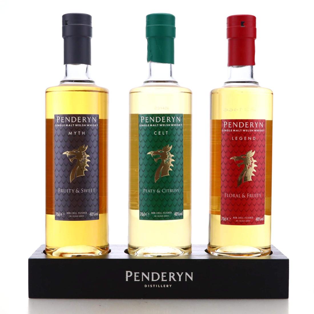Penderyn Dragon 2015 x 3