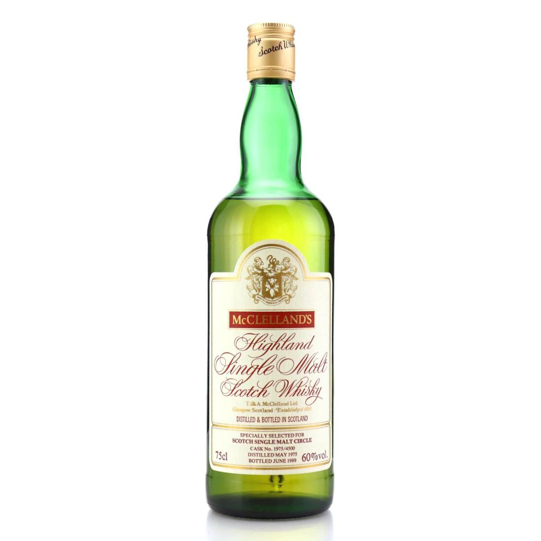 McClellands 1975 Single Cask Highland Single Malt 4500 Scotch Single Malt Circle